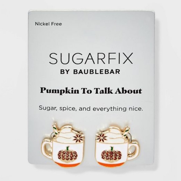 PUMPKIN TO TALK ABOUT Sugarfix by BaubleBar 'Statement Earrings - Picture 3 of 3
